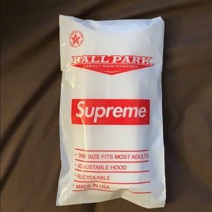 Supreme Ballpark Adult Rain Poncho